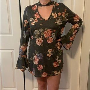Floral boutique dress